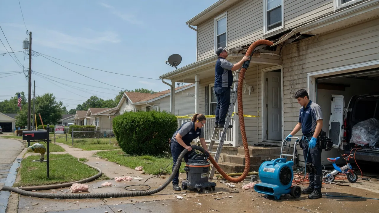 Water Damage Restoration in Hymera, IN near me